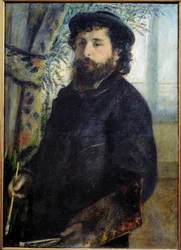 Porträt des Malers Claude Monet