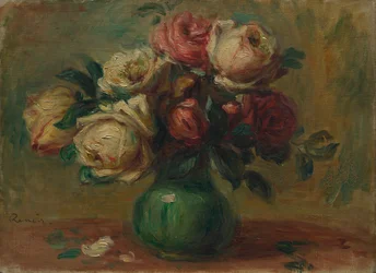 Rosen in einer Vase