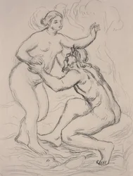 Der Fluss Skamander, ca. 1900