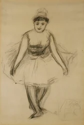 Die Sängerin Rosita Mauri; La Chanteuse Rosita Mauri