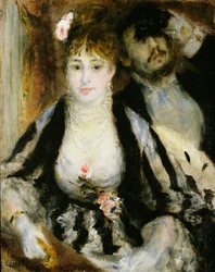 Die Theaterloge, 1874
