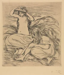 Die zwei Badenden, 1895