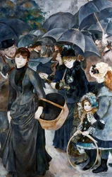 Die Regenschirme, 1881-1886