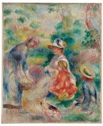 Der Apfelverkäufer, 1890