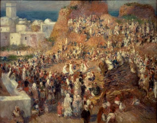 Die Moschee oder Arabisches Fest in Algier