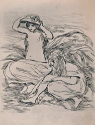 Zwei Badende, 1946