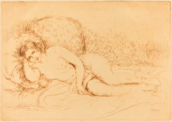 Liegende Frau, 1906