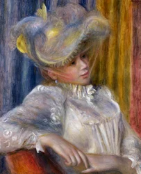 Frau mit Hut, 1891