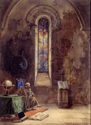 Galileo Darstellung von Galileo Galilei im Stück „Galileo“ von François Ponsard (1867). Der Astronom wird dort im Gefängnis dargestellt