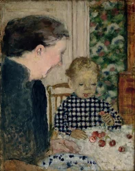 Kind isst Kirschen, 1895