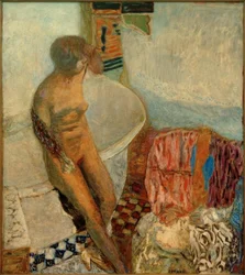Akt in der Badewanne (Nach dem Bad)