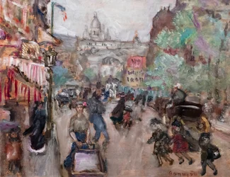 Pariser Landschaft oder Les Batignolles