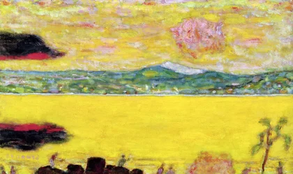 Der Golf von St. Tropez bei Sonnenuntergang, 1937