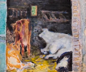 Der Stall, ca. 1912