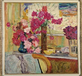Drei Blumensträuße