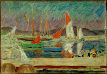 Segelboote im Hafen von Saint-Tropez