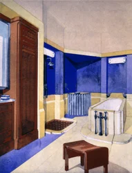 Badezimmerprojekt, ca. 1925