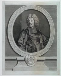 Porträt von Jean Paul Bignon, Abt von St. Quentin
