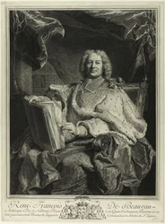 Porträt von René François de Beauveau du Rivau