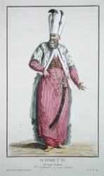 Sultan Achmet IV (r.1603-17) aus 