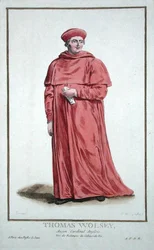 Thomas Wolsey (c.1475-1530) aus 