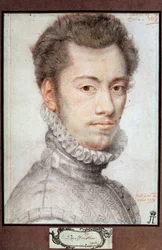 Porträt von Etienne Dumoustier, ca. 1570