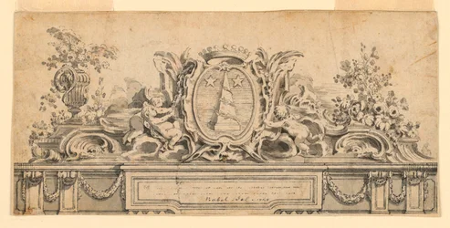 Entwurf für ein Frontispiz