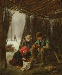 Das Mahl des Holzfällers