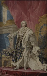 Porträt von Ludwig XV. in seiner königlichen Tracht, ca. 1769