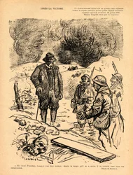 Le Laugher rouge, Satirique en N & B