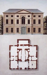 Landhaus in Laeken, nahe Brüssel, aus 