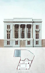 Haus in Gent, Belgien, aus 