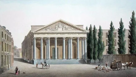 Justizpalast in Brüssel, aus 