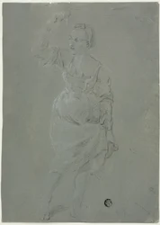 Tanzende Frau