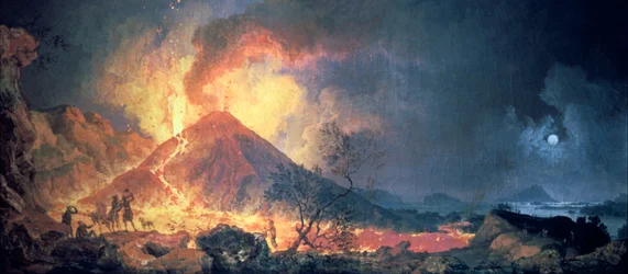Ausbruch des Vesuvs, 1770er Jahre