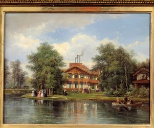 Das Chalet der gelben Tür, Restaurant im Bois de Vincennes