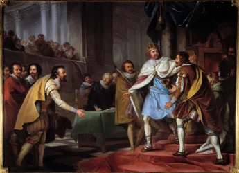 Botschaft von Maximilian von Bethune, Herzog von Sully, an König James I. Stuart im Jahr 1603