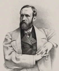 Porträt des Organisten und Komponisten Louis James Alfred Lefébure-Wely