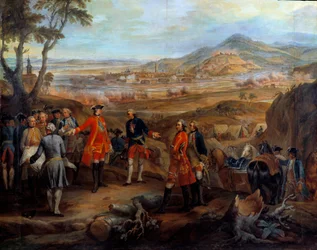 Kampagne von Flandern (1745-1747): Die Belagerung von Freiburg im Breisgau am 11. Oktober 1744