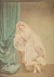 [Die Gräfin im Piqué-Kleid oder als Judith], 1860er Jahre