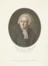 Porträt von Honoré Gabriel Mirabeau