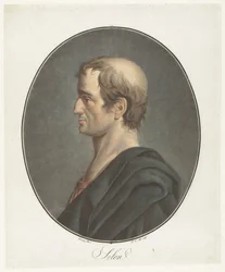 Porträt von Solon (Sammlung der großen Männer)