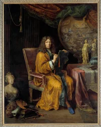 Selbstporträt von Pierre Mignard (1612-1695)