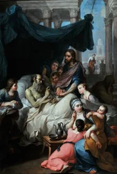 Tod des alten Tobias oder Tod von Tobias