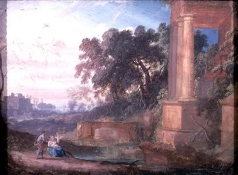 Ruhe auf der Flucht nach Ägypten