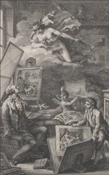 Zum Gedenken an P. FR. Basan, ein Stich für den Katalog der Sammlung von P.-F. Basan, 1798