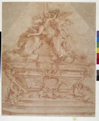 Hauptaltarprojekt für die Kirche von San Siro a Genes