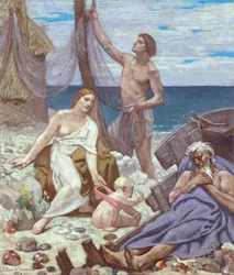 Die Familie des Fischers, 1887