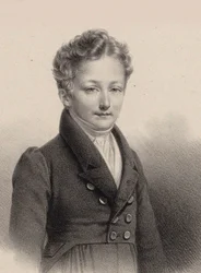 Porträt des Pianisten und Komponisten Sigismund Thalberg 1812-1871, 1826