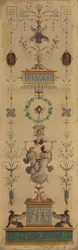 Dekoratives Paneel, 1790er Jahre